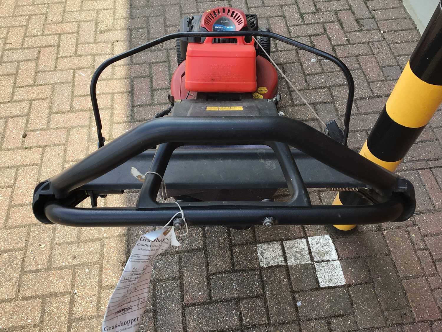 Toro TX - 159 petrol lawn mower with grass box - Image 6 of 7