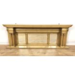 Classical style pine shelf