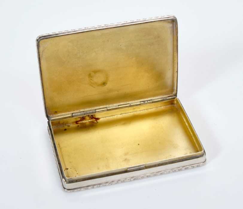 H.M. King Umberto I of Italy, Royal presentation silver and enamel box - Image 2 of 7