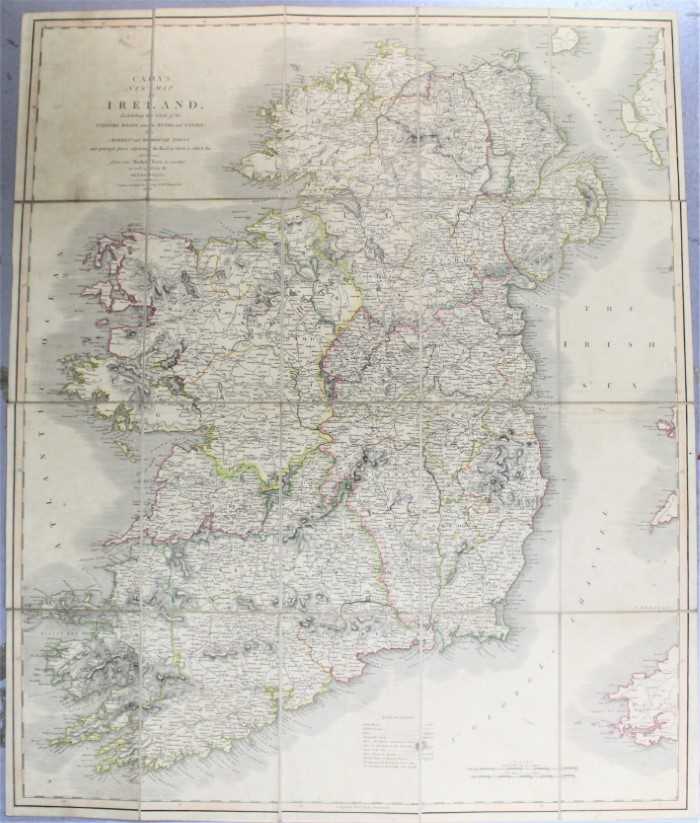 Cary’s Travelling Map of Ireland