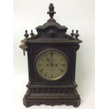 Late 19th century Scottish chiming bracket clock
