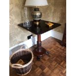 William IV mahogany wine table