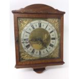 Good quality 1950s wall clock by Chambers , Colchester