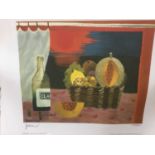 *Mary Fedden (1915-2012) signed limited edition print, Red Suset', 1994, 345 / 500, published by Bow