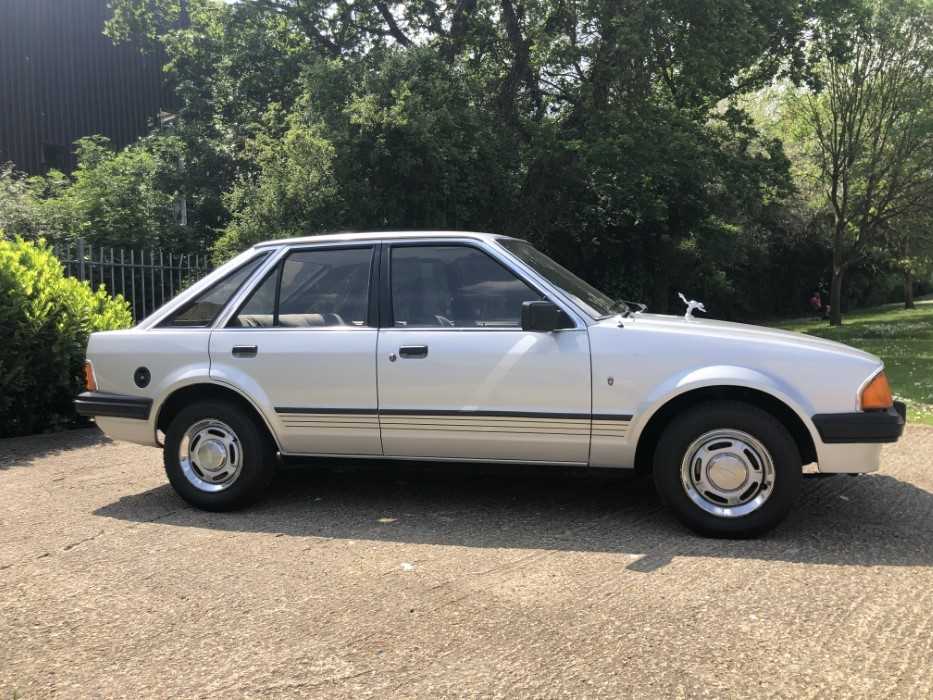 Formerly the property of H.R.H. Diana Princess of Wales - 1981 Ford Escort 1.6 Ghia, Registration WE - Image 7 of 35