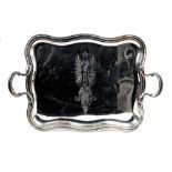 Princess Maria Laetitia Bonaparte (1866-1926) French silver plated tray