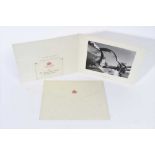 Her Majesty Queen Elizabeth The Queen Mother 1966 Christmas card with photograph ofAustralia Visit 1