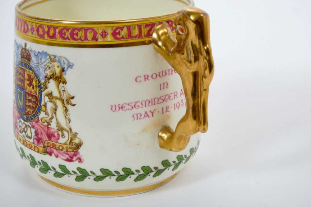 The Coronation of King George VI 1937- Paragon Coronation loving cup - Image 2 of 4