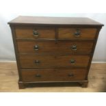 George III mahogany chest