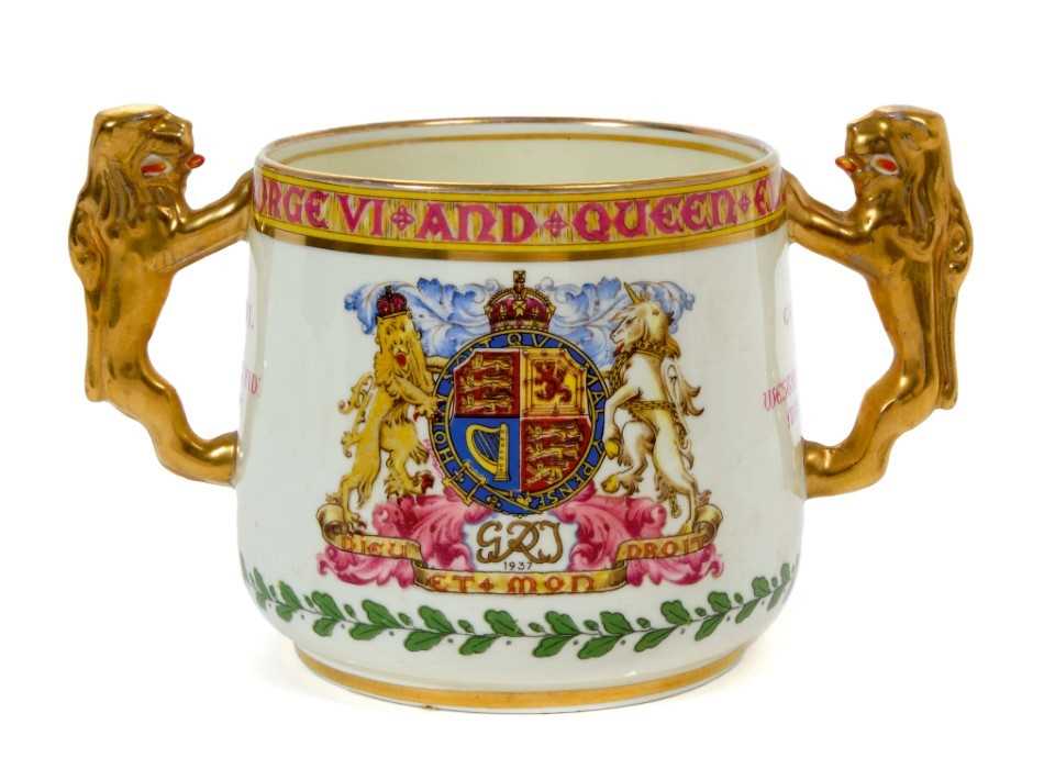 The Coronation of King George VI 1937- Paragon Coronation loving cup