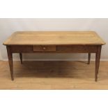 19th century French Auvergne farmhouse table