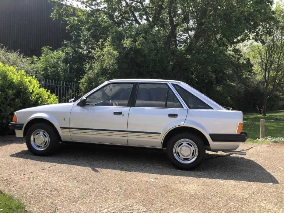 Formerly the property of H.R.H. Diana Princess of Wales - 1981 Ford Escort 1.6 Ghia, Registration WE - Image 23 of 35