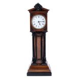 Edwardian Miniature mahogany longcase clock