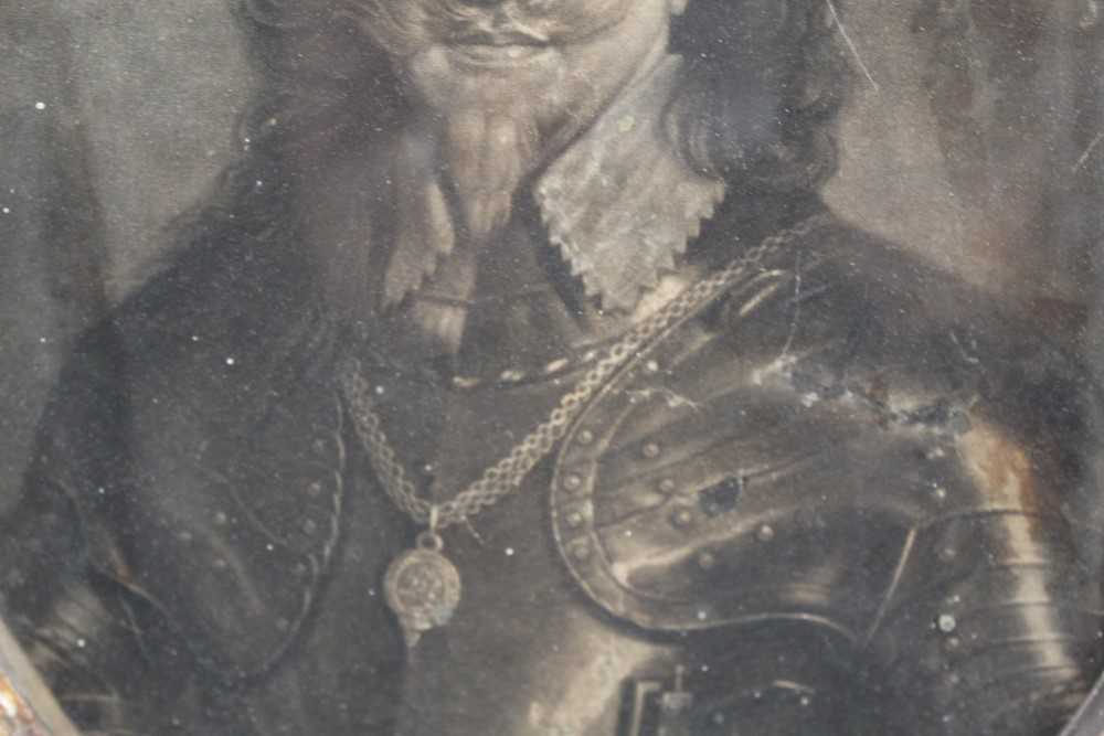 Framed engraving of Charles I - Image 5 of 10