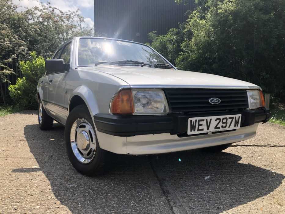 Formerly the property of H.R.H. Diana Princess of Wales - 1981 Ford Escort 1.6 Ghia, Registration WE - Image 4 of 35