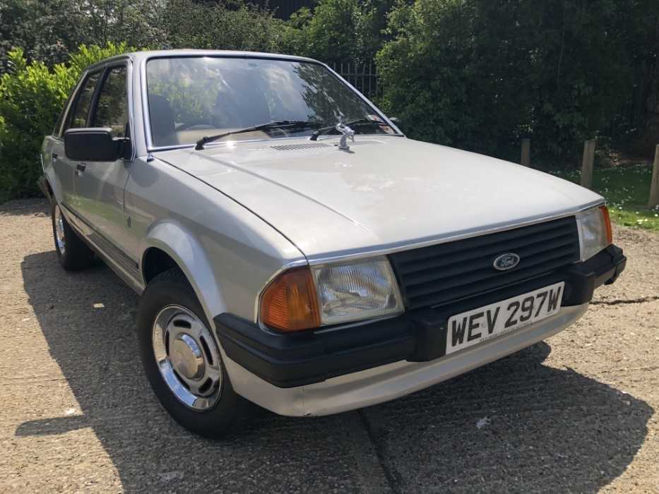 Formerly the property of H.R.H. Diana Princess of Wales - 1981 Ford Escort 1.6 Ghia, Registration WE - Image 5 of 35