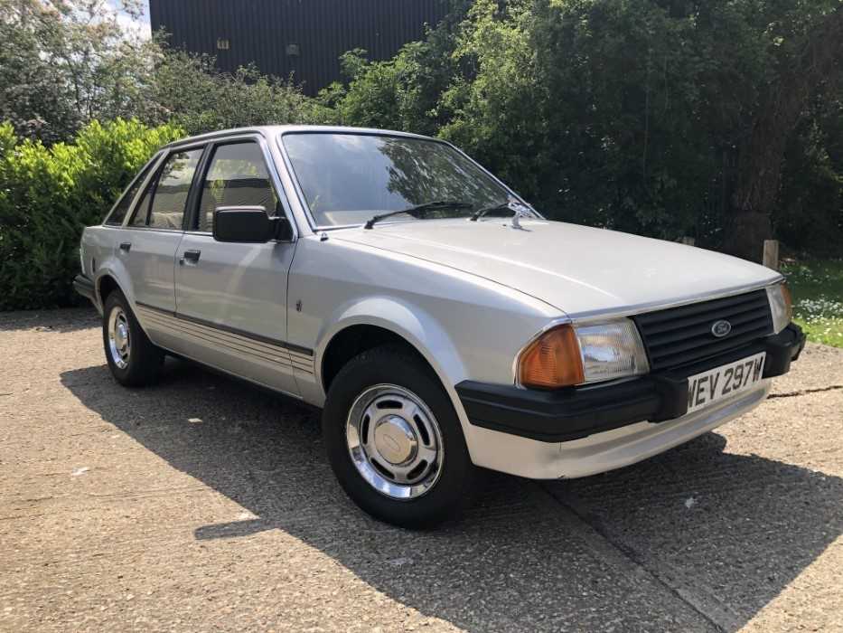 Formerly the property of H.R.H. Diana Princess of Wales - 1981 Ford Escort 1.6 Ghia, Registration WE