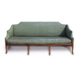 George III satinwood sofa