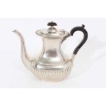 Silver coffee pot