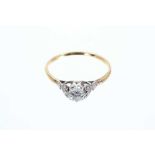 Diamond Single stone ring