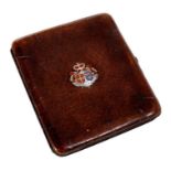 Good quality Imperial Austrian armorial cigarette case