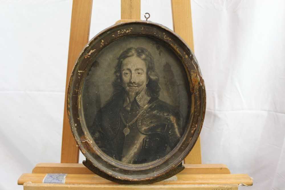 Framed engraving of Charles I - Image 2 of 10