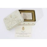 The Wedding of The Duke and Duchess of Cambridge 29th April 2011, piece of wedding cake in original