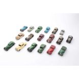 Diecast selection of early unboxed Dinky models of saloon cars (qty)