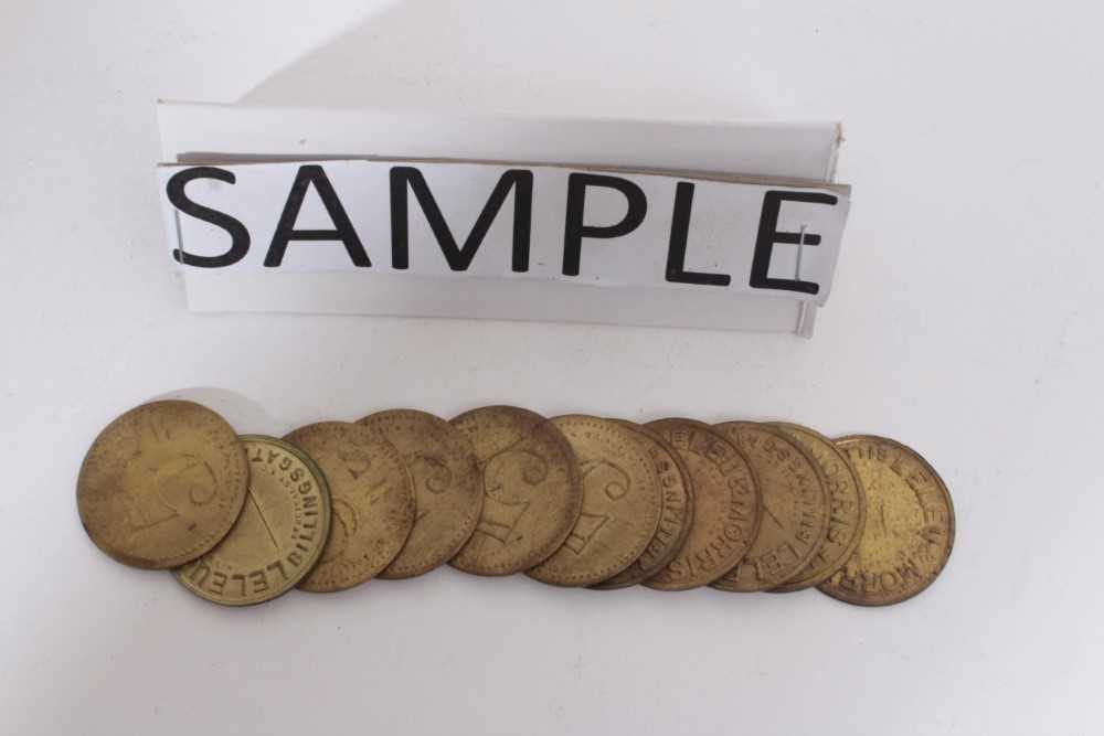 G.B. - Market Tokens to include examples from Billingsgate, Borough, Birmingham, Covent Garden, Spit - Image 4 of 6