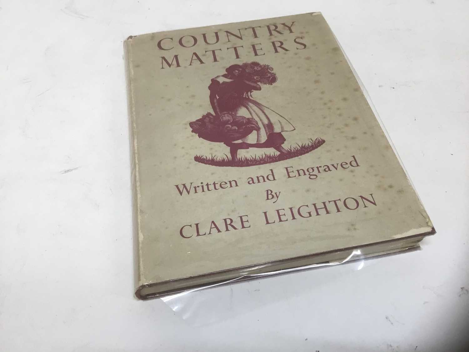 Country matters written and engraved by Clare Leighton, 1937 first edition, together with H. E. Bate - Image 10 of 10