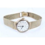 Ladies' Eterna-Matic 9ct gold wristwatch