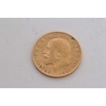 G.B. Gold Half Sovereign George V 1913 F (1 coin)