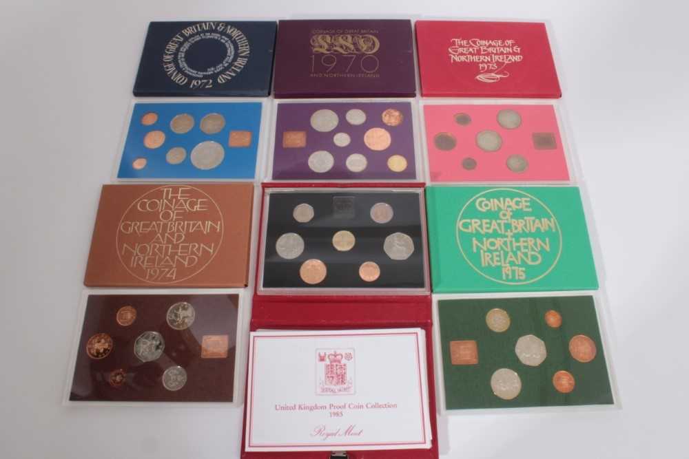 G.B. - Royal Mint proof sets