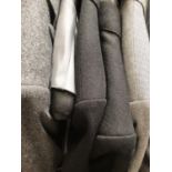 Gentlemen's formal wear including silver grey Tails with two pairs of trousers by Turo Tailor, two M