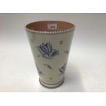 Poole pottery 'Delft' vase