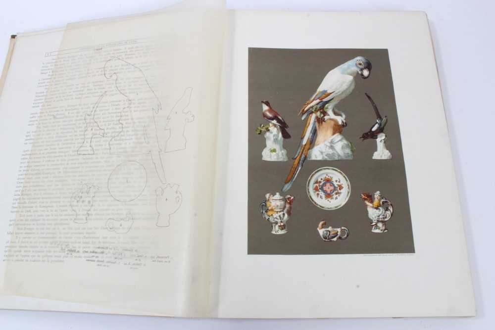 Book- "Koniglich Sachsische Porzellanmanifakaktur Meissen " Dissertation Programme De La Plus Ancien - Image 6 of 8