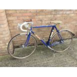 Vintage road bike, with Frejus frame