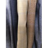 Gentlemen's vintage suits and jackets including an unworn Herringbone wool jacket by Coes, two Gurte