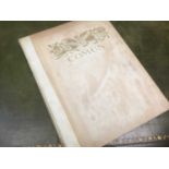 Arthur Rackham - Comus, signed limited de-luxe edition 284/550