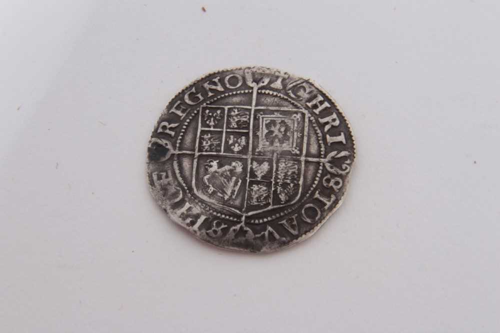 G.B. Charles I Silver Shilling Mint Mark - Cross Calvary circa 1625-1626 GF-AVF (Ref: Spink2782) (1 - Image 2 of 2