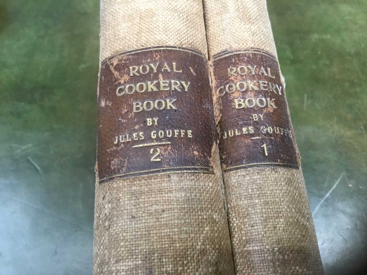 Jules Gouffe - The Royal Cookery Book, published Samson, Low , Son and Marston, 1868, two vols. - Image 2 of 4