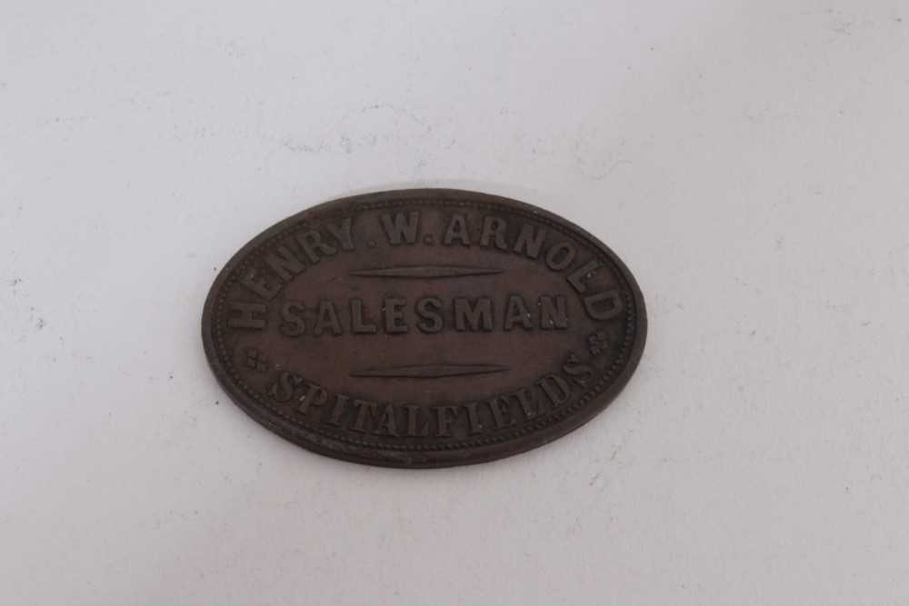 G.B. - Market Tokens to include examples from Billingsgate, Borough, Birmingham, Covent Garden, Spit - Image 3 of 6