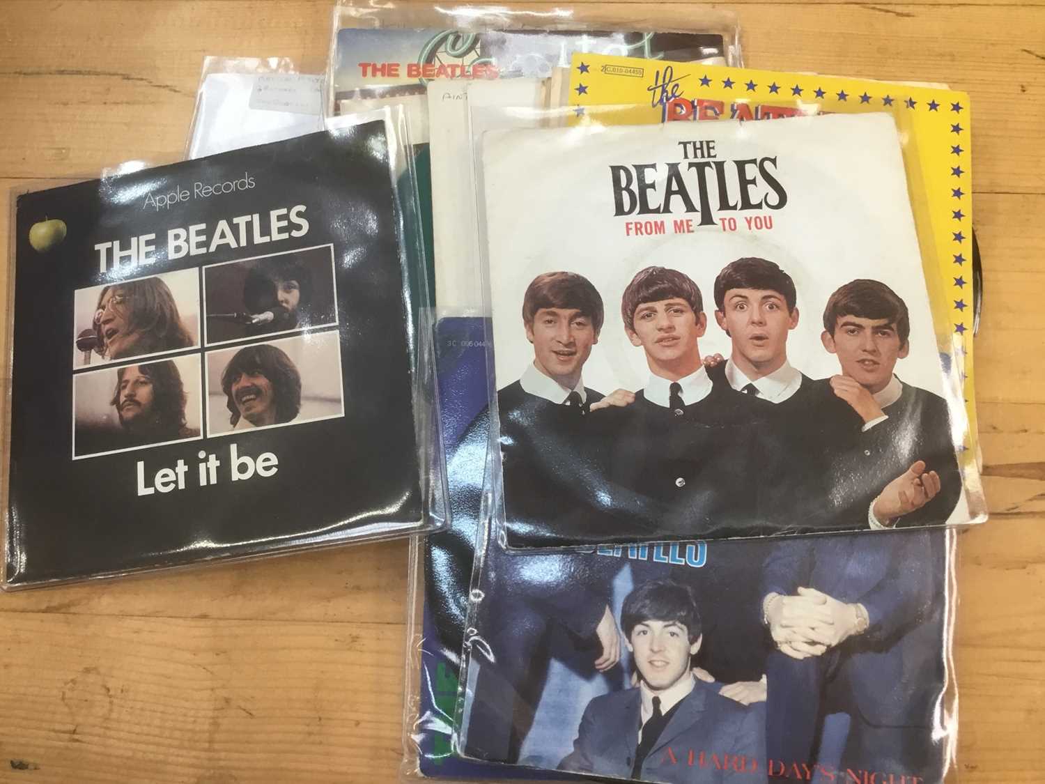 Selection of Beatles EP's and singles (approximately 125) conditions vary considerably, some multipl - Image 5 of 5