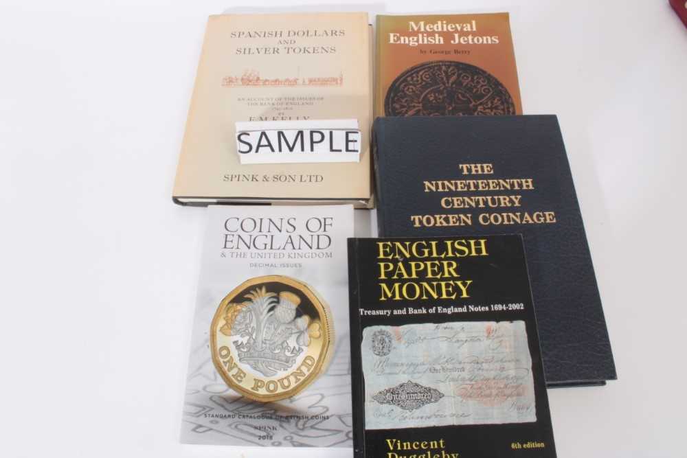 World-mixed coins, books of accessories to include G.B. coin and stamp covers, Falkland Islands Libe - Image 2 of 3