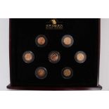 World The Millionaires Collection - Gold Edition to include G.B. Sovereigns 1899, 1903, 1912, 1968,