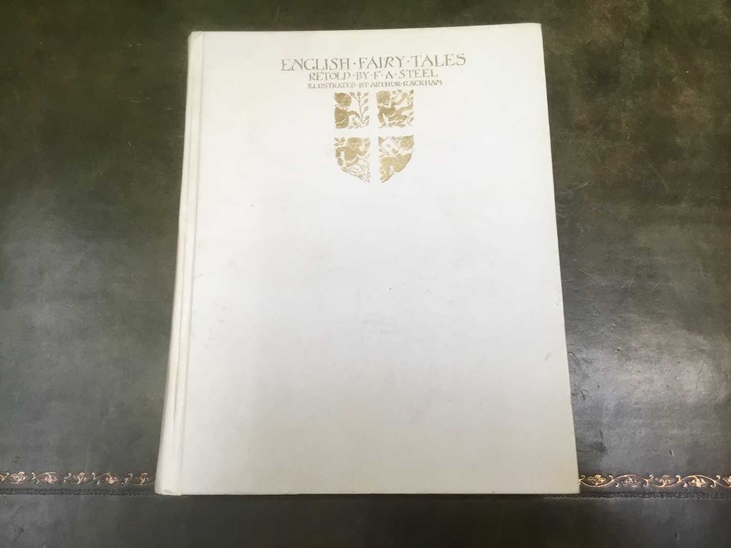 Arthur Rackham - English Fairy Tales, signed limited edition 389/500, white velum binding