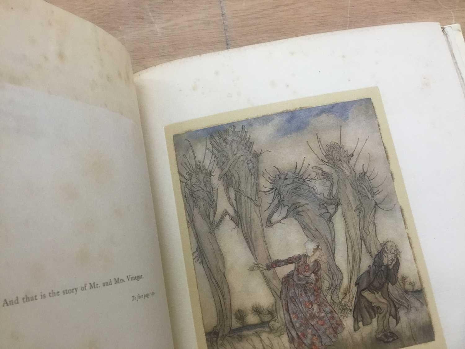 Arthur Rackham - English Fairy Tales, signed limited edition 389/500, white velum binding - Image 8 of 10