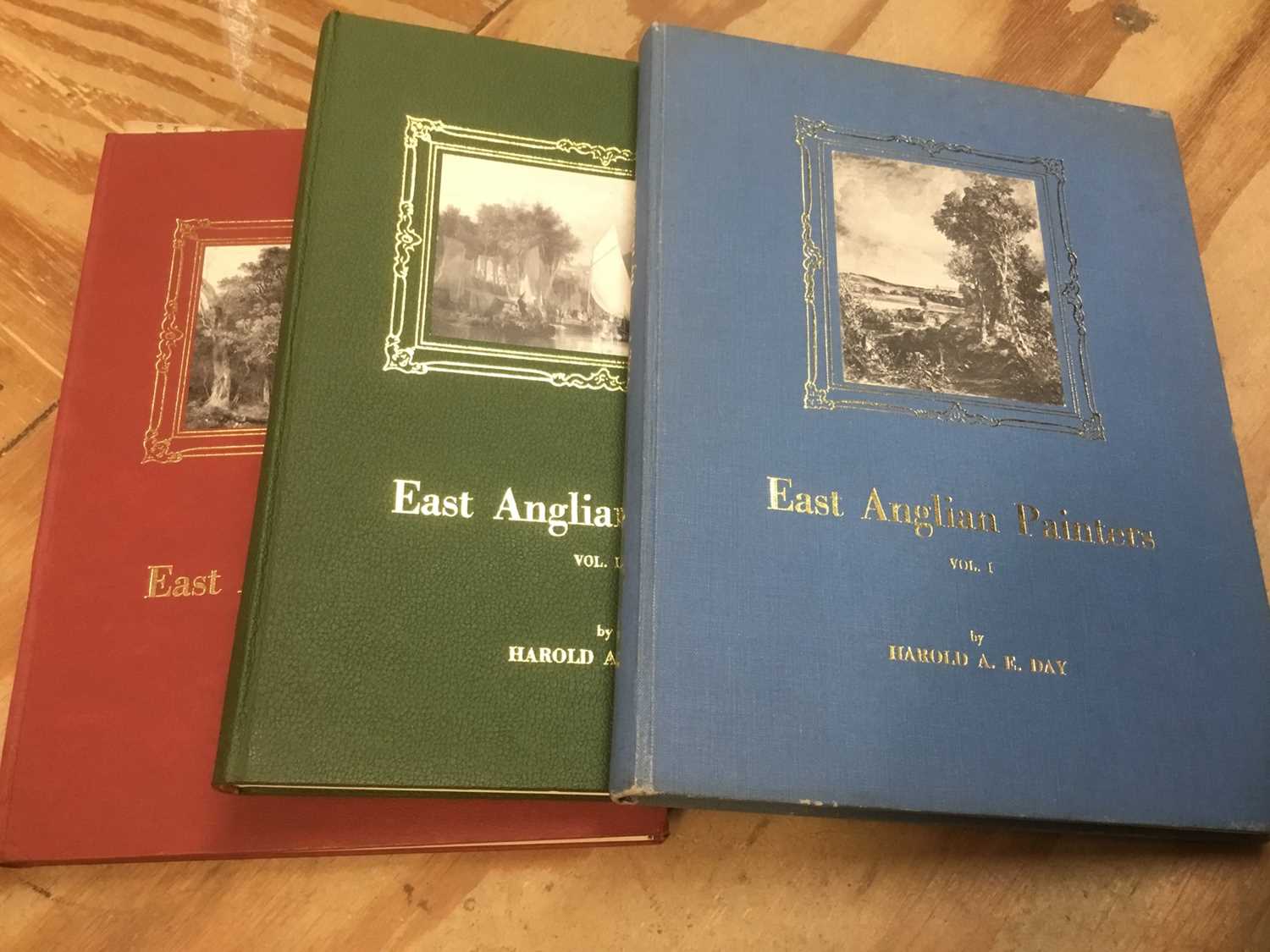 Harold A. E. Day - East Anglian Painters, 3 Volumes,