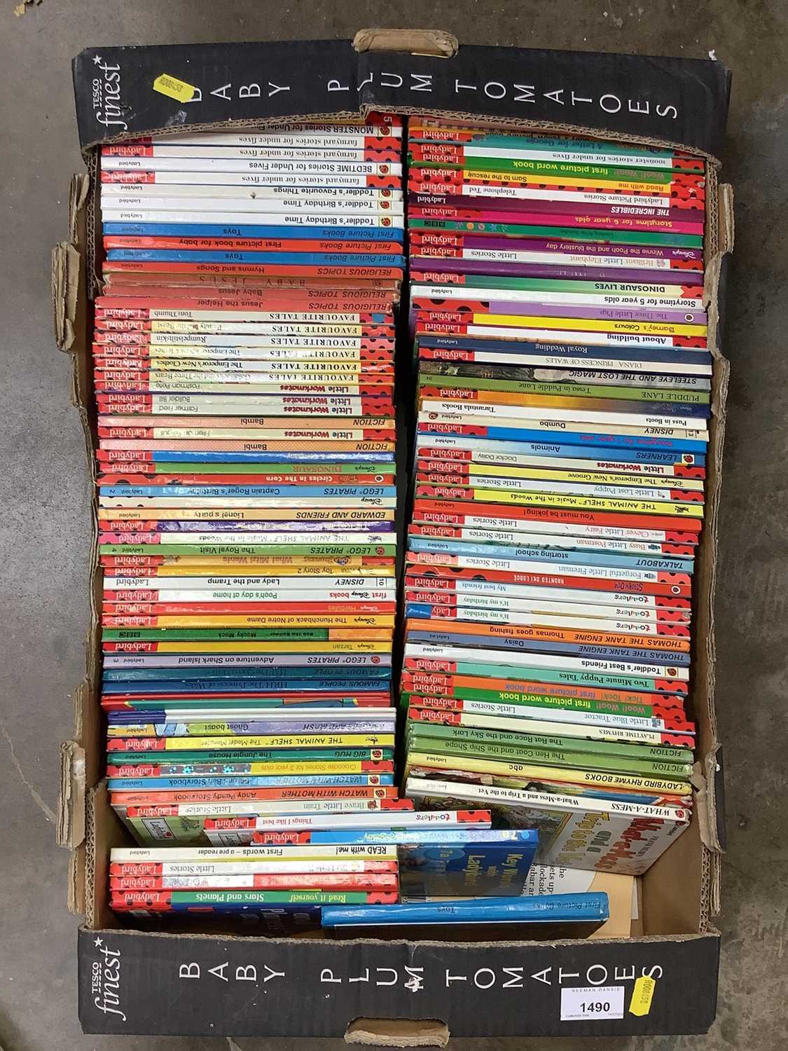 One box of ladybird books