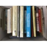 Two boxes of books relating to East Anglian art and history
